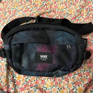 Vans Black and Blue Crossbody Bag